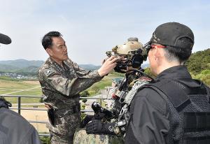 김명수 합참의장, 육군 특수전사령부 및 707특수임무단 점검