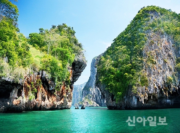 태국 끄라비 절경. (사진=스카이스캐너)