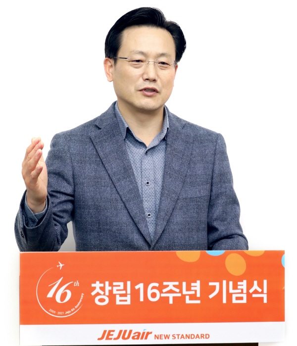 김이배 제주항공 대표. (사진=제주항공)