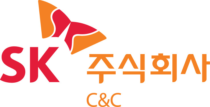 SK(주) C&C 로고.