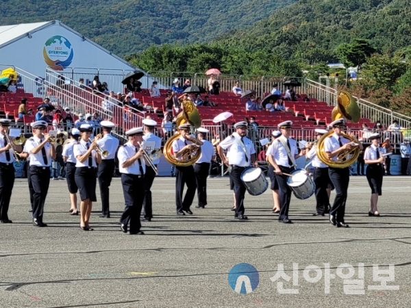 프랑스 군악대(사진=엑스포조직위)