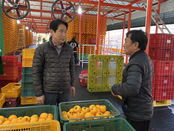 상주 곶감 세계로. (사진=김병식 기자)