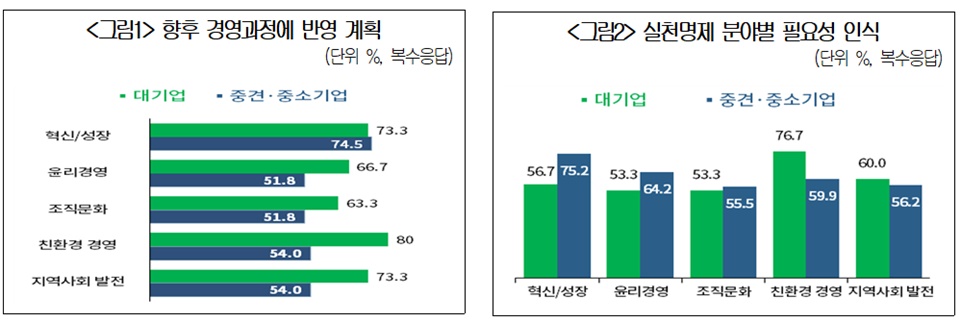 신기업가정신 1주년 설문조사 결과.[이미지=대한상의]