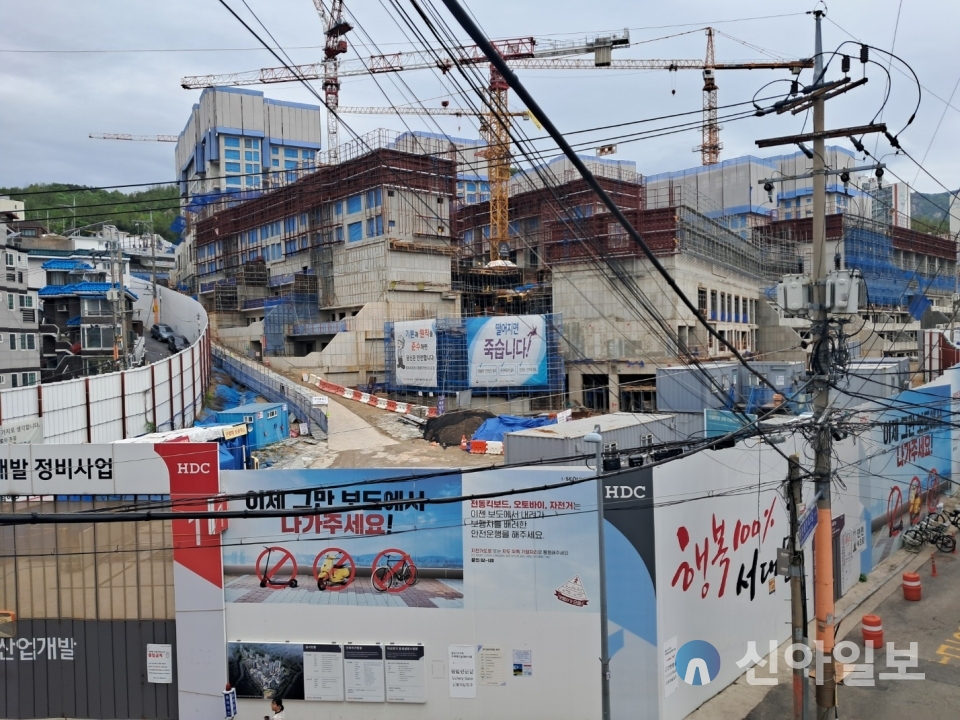 지난 21일 서울시 서대문구 '서대문 센트럴 아이파크' 사업지. (사진=남정호 기자)