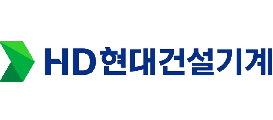 HD현대건설기계 로고.