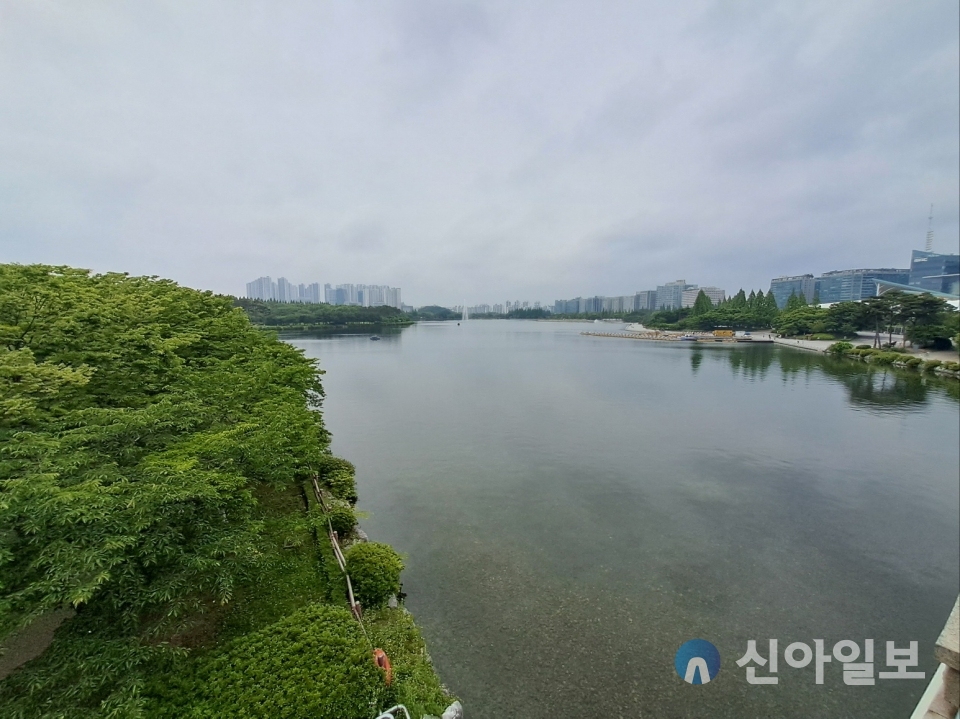 '고양 장항 유보라' 인근 일산 호수공원. (사진=남정호 기자)