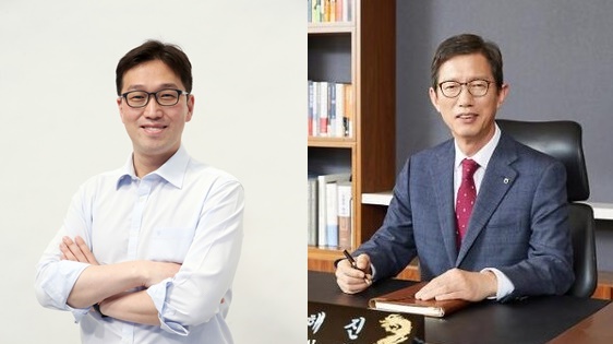 강병관 신한EZ손해보험 대표(왼쪽), 윤해진 NH농협생명 대표 (사진=각 사)