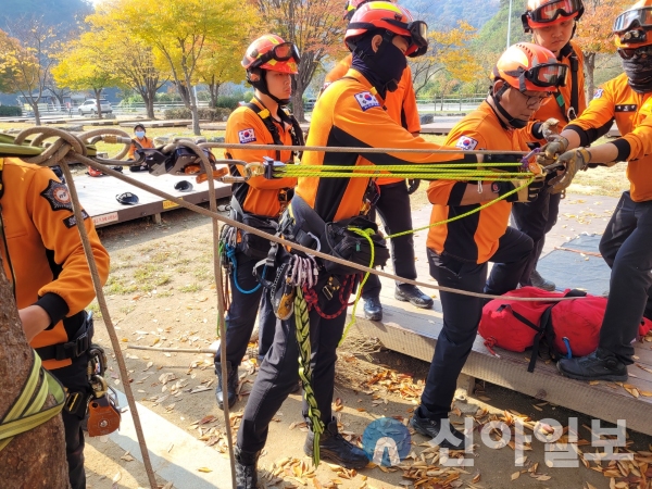 홍천소방서, 가을철 산악사고 예방을 위한 안전사고 주의 당부