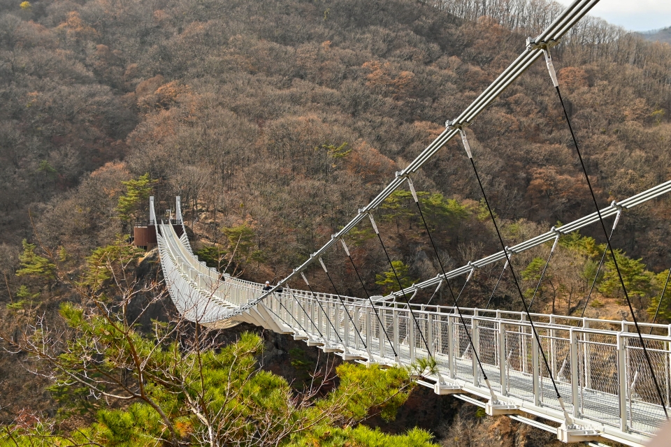 운일암반일암 구름다리 동절기 통제 (사진=진안군)